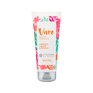 Sabonete L&iacute;quido Corporal Paix&atilde;o Vibrante 200ml