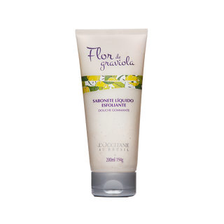 Sabonete L&iacute;quido Esfoliante Flor de Graviola 200ml