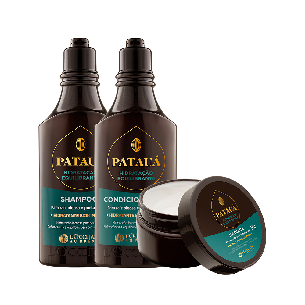 Combo Patau&aacute; Hidrata&ccedil;&atilde;o: Shampoo, Condicionador e M&aacute;scara, ,  large image number 0