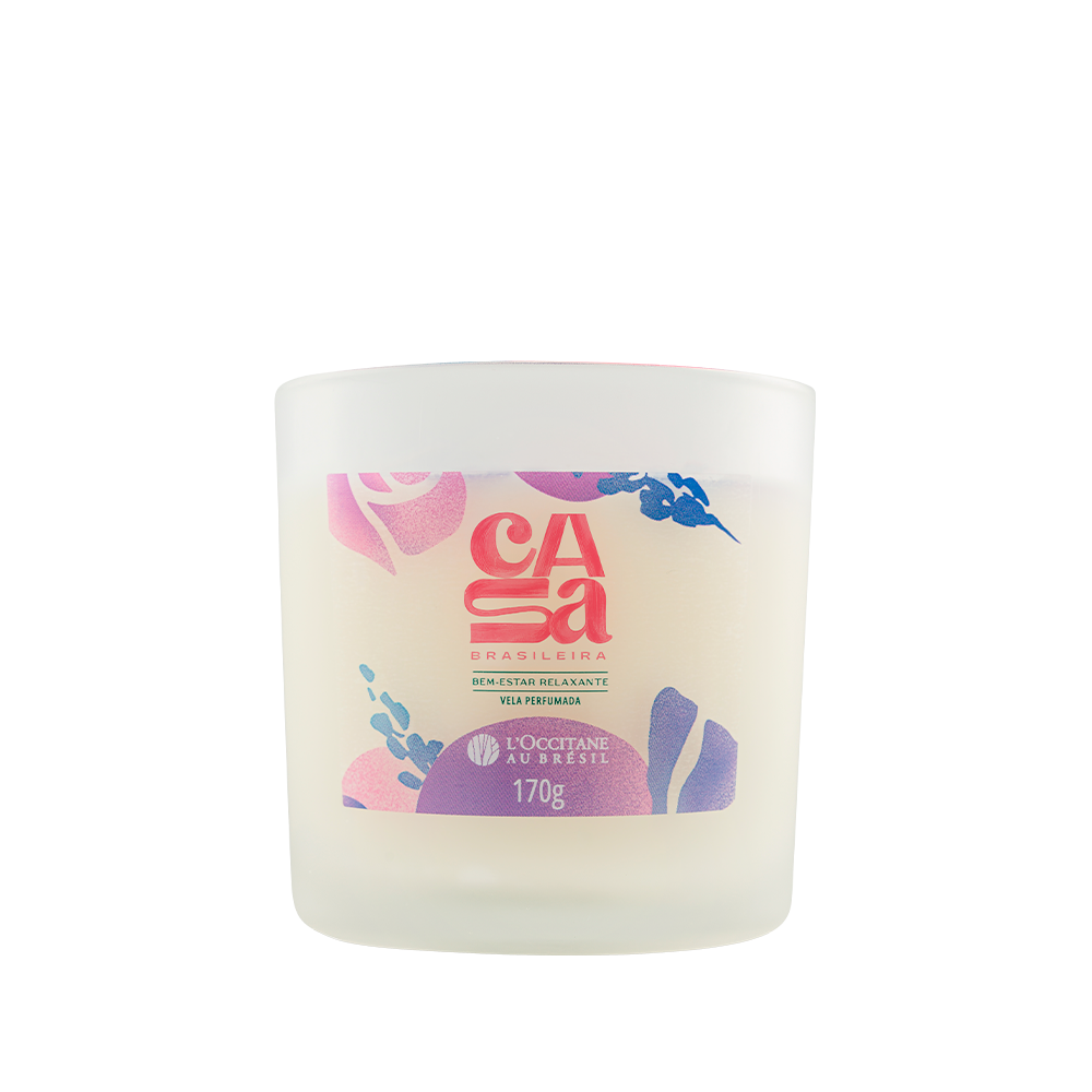 Vela Perfumada Bem-Estar Relaxante 170g, ,  large
