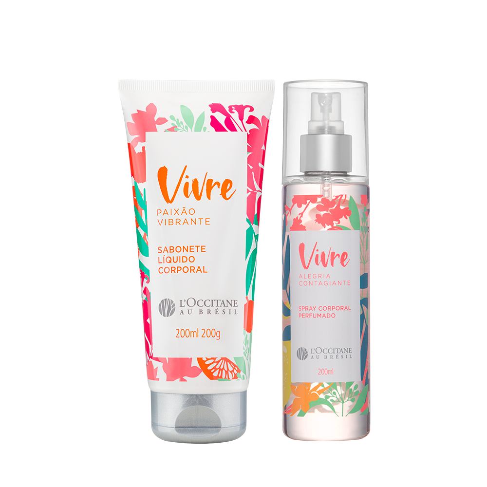 Combo Vivre: Spray Corporal e Sabonete L&iacute;quido, ,  large image number 0