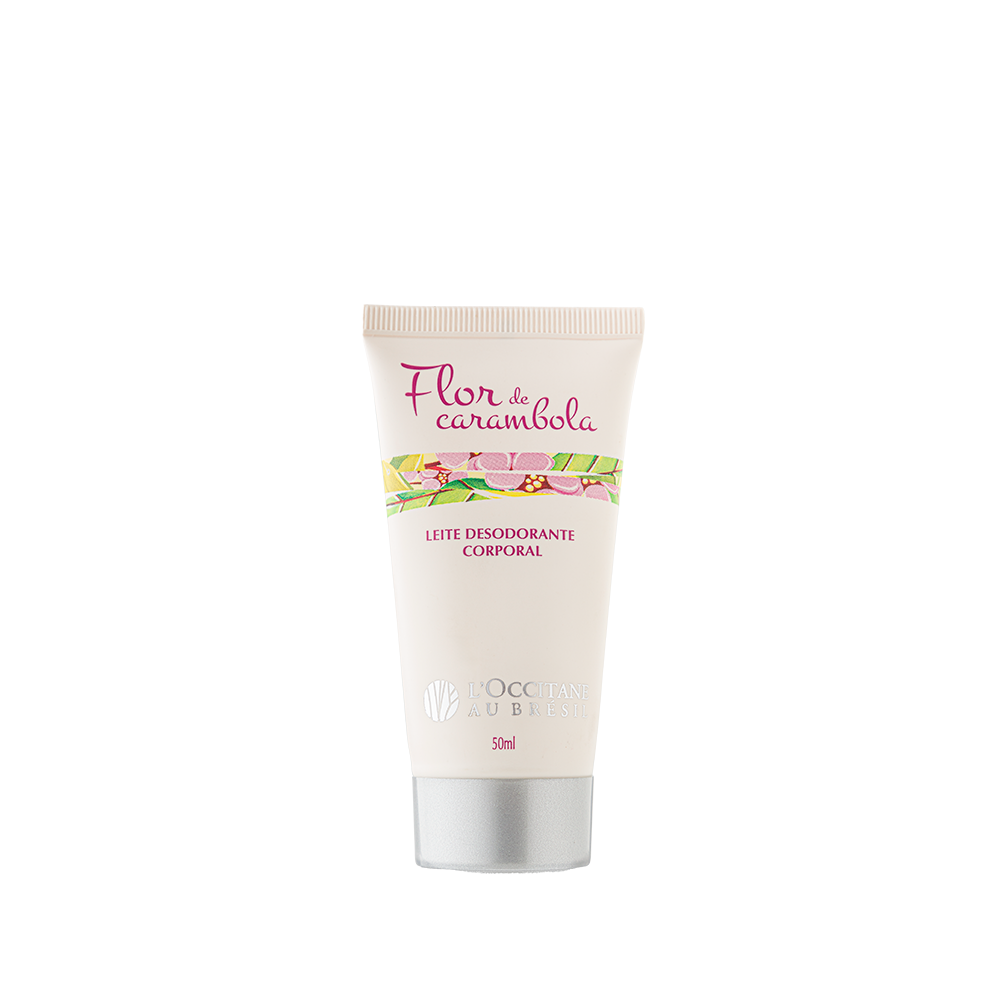 Leite Desodorante Corporal Flor de Carambola 50ml, ,  large