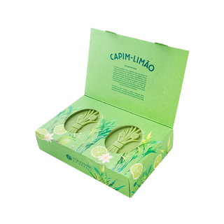 Kit Sabonete Perfumado Capim-Lim&atilde;o
