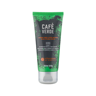 Creme Pr&eacute; e P&oacute;s-Barba Multifuncional Caf&eacute; Verde 100ml