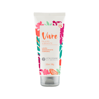 Lo&ccedil;&atilde;o Desodorante Corporal Paix&atilde;o Vibrante 200ml