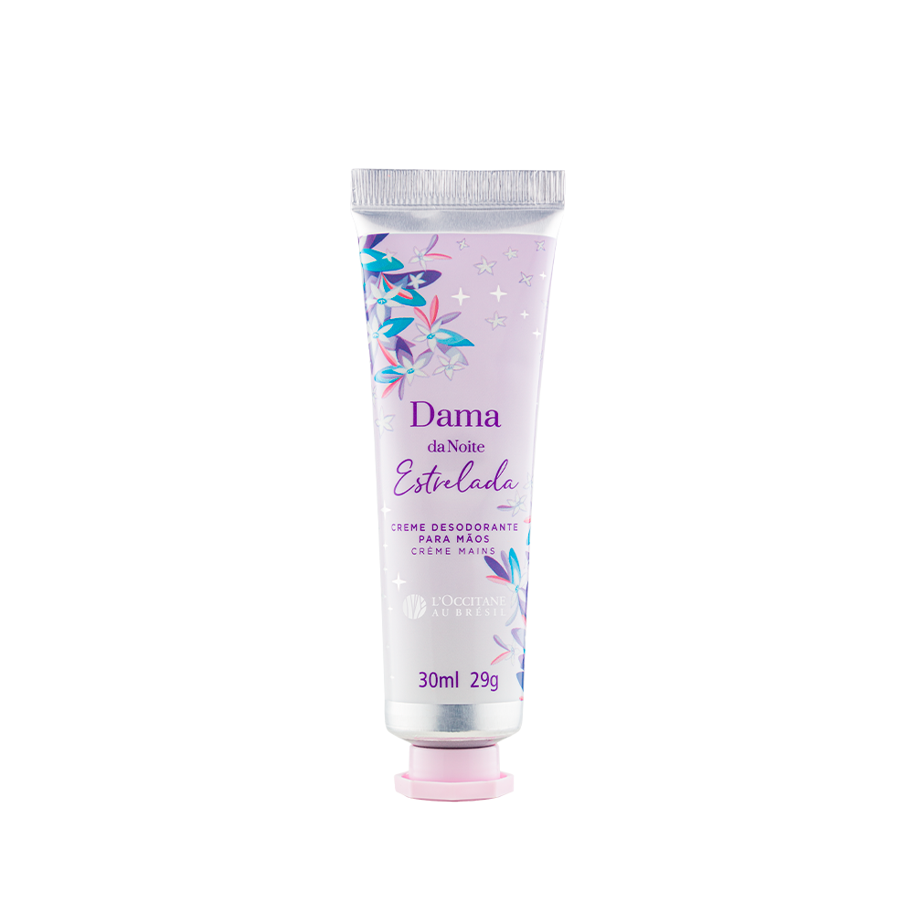 Creme Desodorante para M&atilde;os Dama da Noite Estrelada 30ml, ,  large