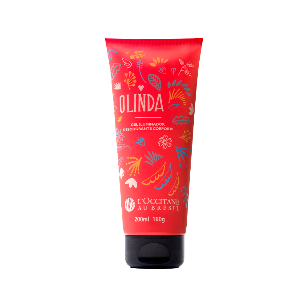 Gel Iluminador Desodorante Corporal Olinda 200ml, ,  large