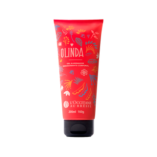 Gel Iluminador Desodorante Corporal Olinda 200ml