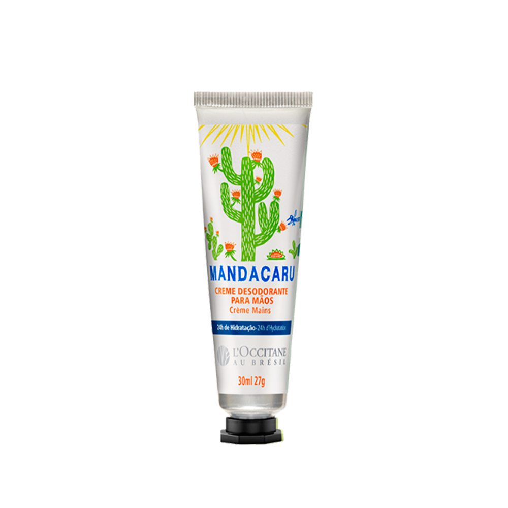 Creme Desodorante para M&atilde;os Mandacaru 30ml, ,  large