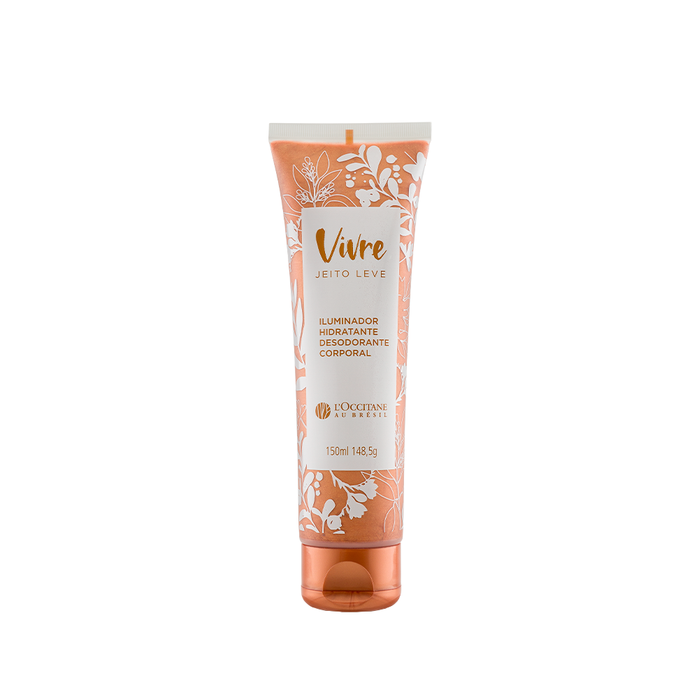 Vista 2 Iluminador Hidratante Desodorante Corporal Jeito Leve 150ml L'Occitane au Bresil L'Occitane au Bresil