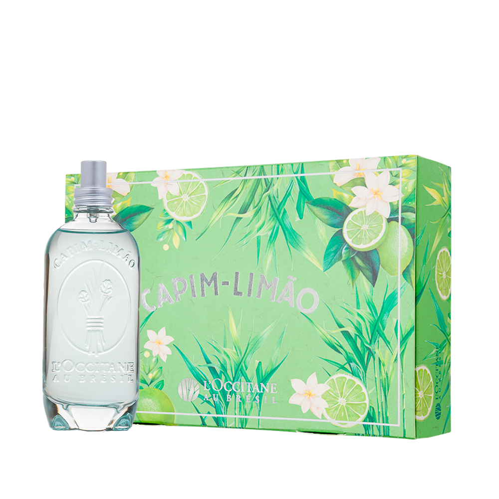 Kit Sabonete Perfumado Capim-Limão e Deo Colônia