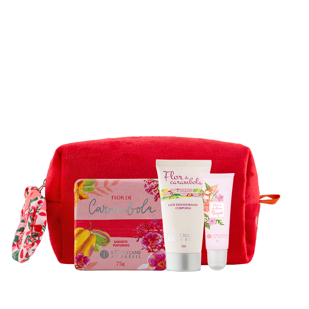 Mimo Flor de Carambola: Sabonete, Leite Corporal e Fragrância em Gel