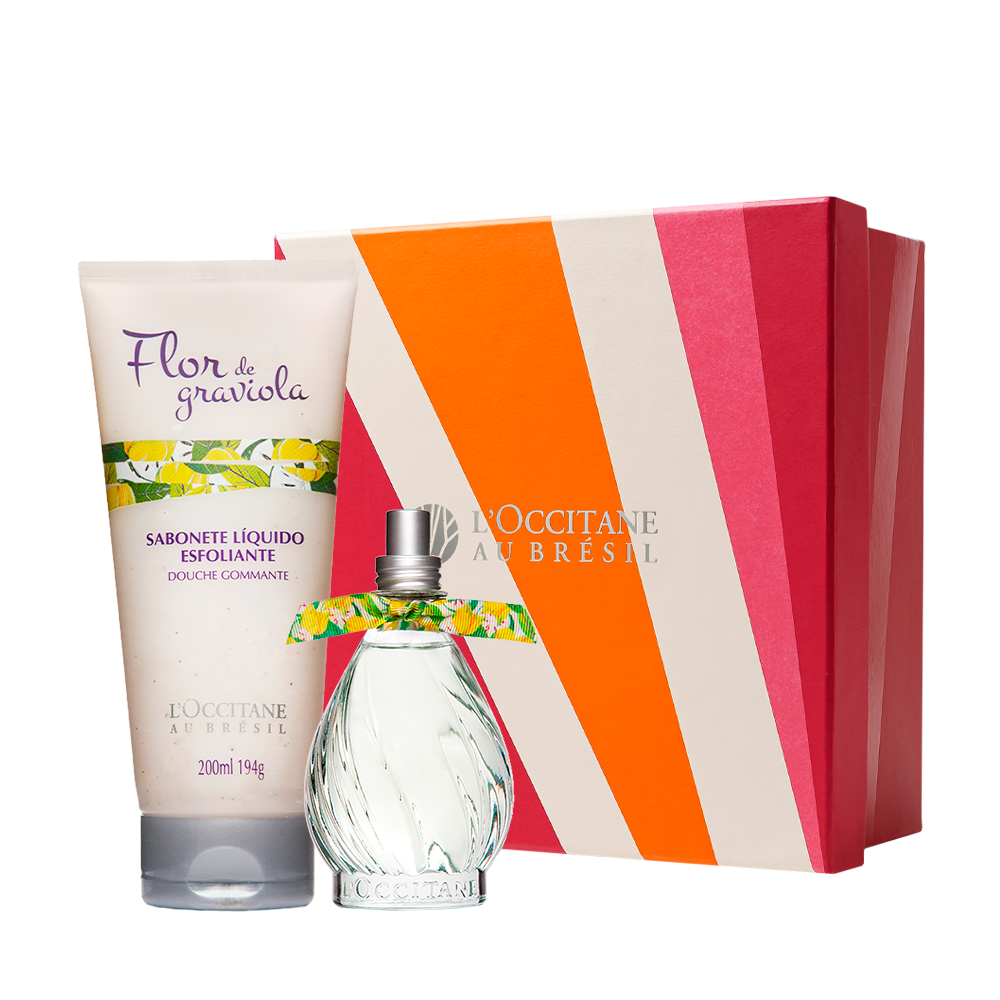 Presente Fragrância e Corpo Flor de Graviola