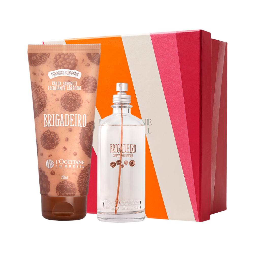 Presente Hidratação e Spray Perfumado Brigadeiro