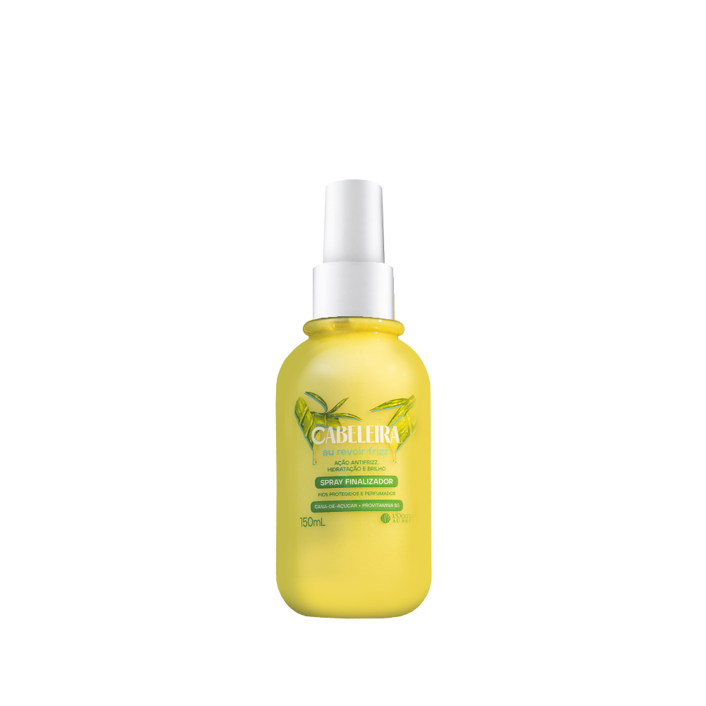 Vista 2 Spray Finalizador Au Revoir Frizz Cabeleira 150mL Loccitane Au Bresil BR Loccitane Au Bresil BR