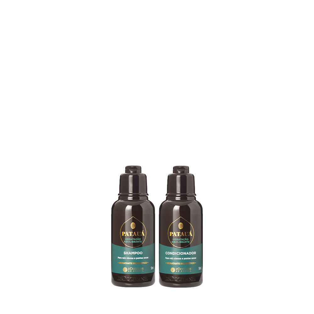 Combo Viagem Patauá Hidratação: Shampoo e Condicionador