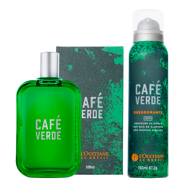 Rotina Fragrância e Desodorante Café Verde