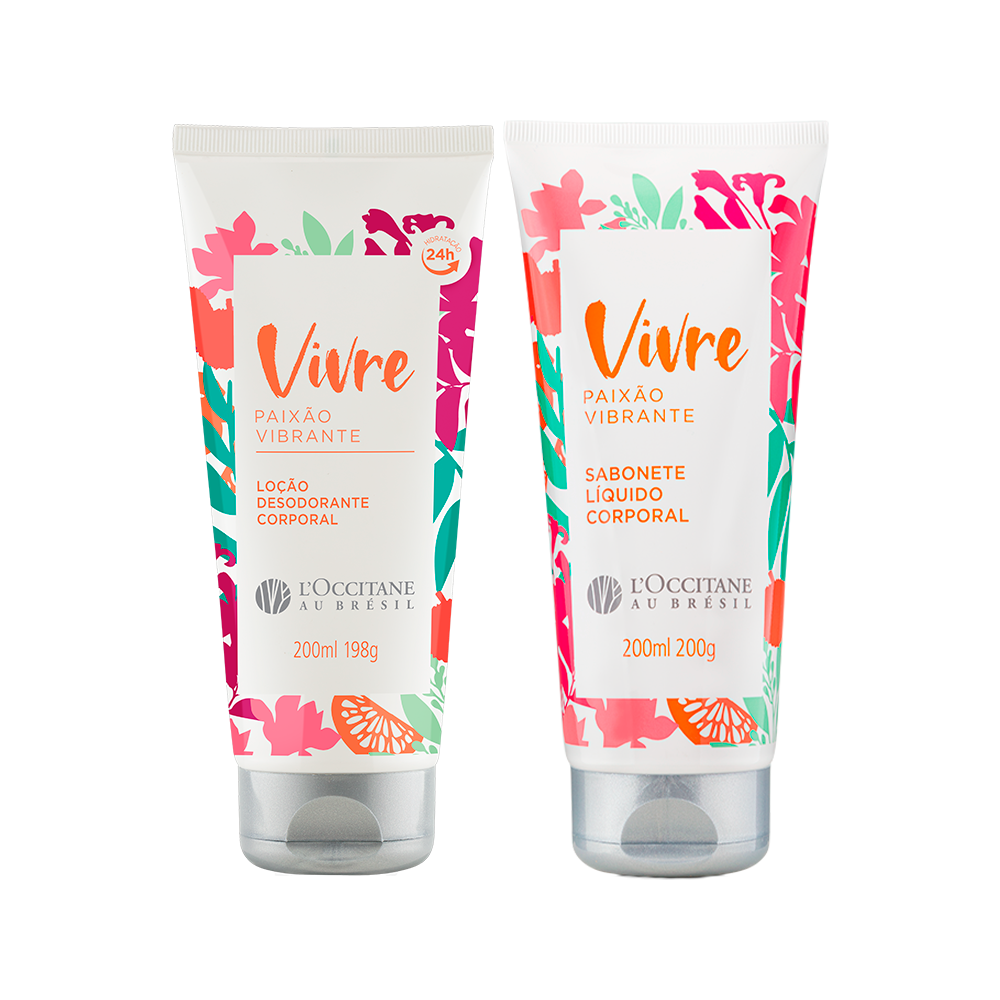 Combo Loção e Sabonete Paixão Vibrante