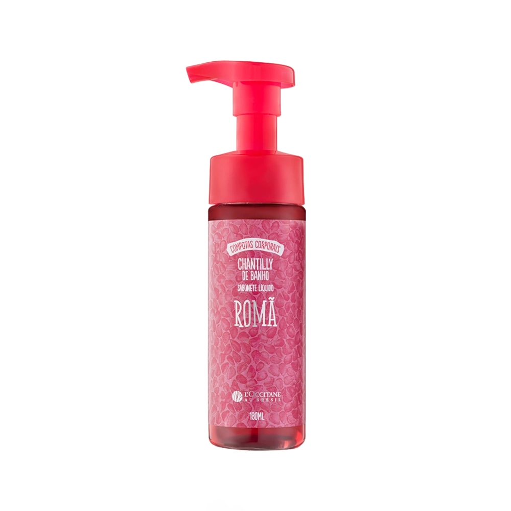 Chantilly de Banho Sabonete Líquido Romã 175mL