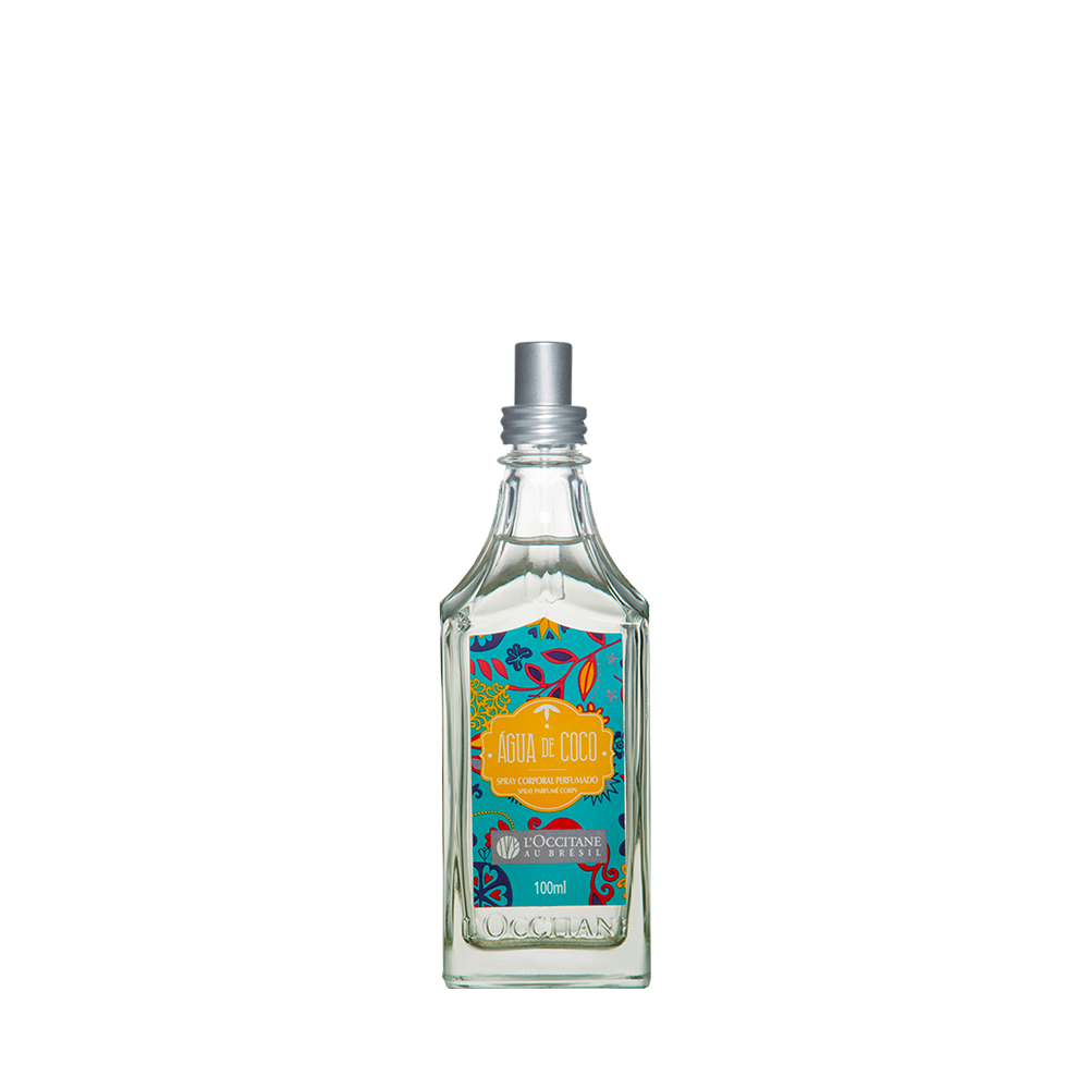 Spray Corporal Perfumado Água de Coco 100ml
