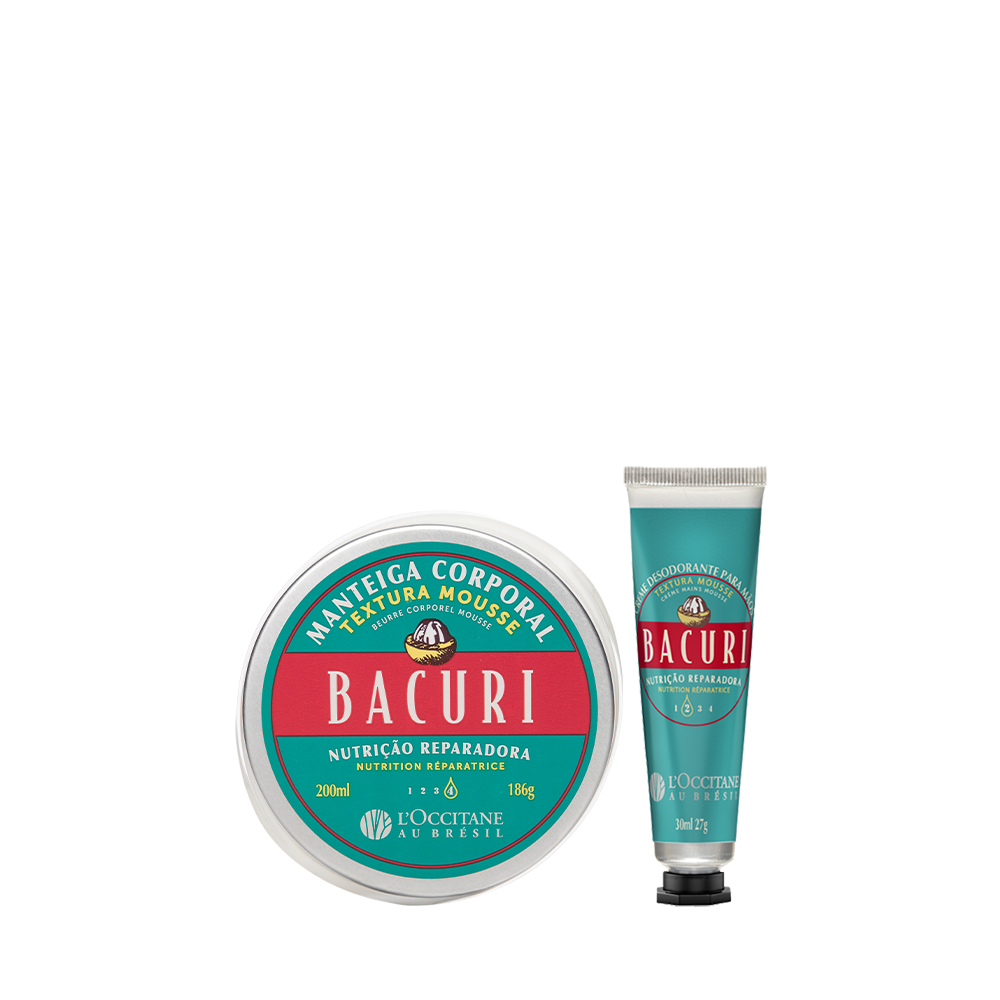 Combo Mousse Bacuri: Manteiga Corporal e Creme