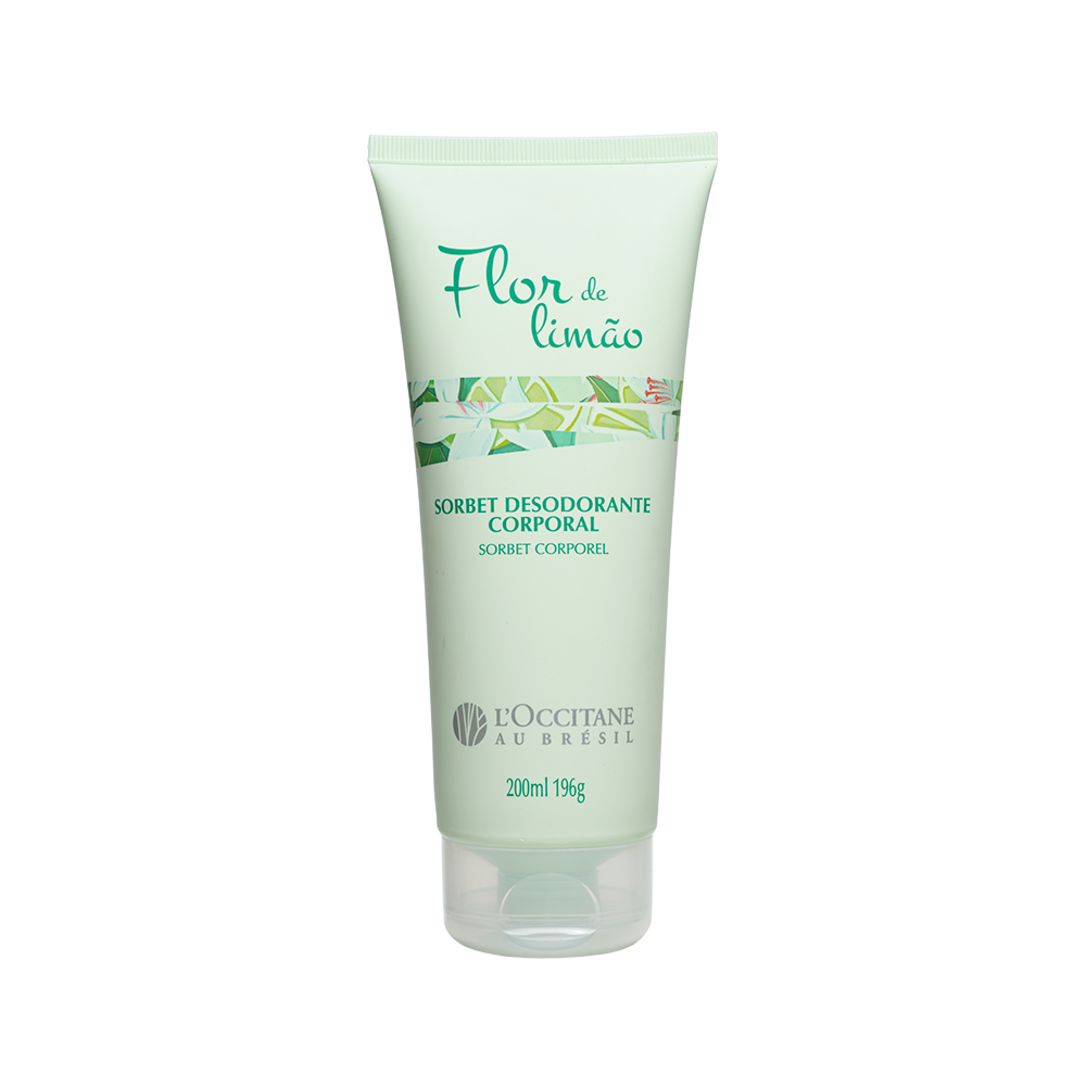 Vista 2 Sorbet Desodorante Corporal Flor de Limão 200ml L'Occitane au Bresil L'Occitane au Bresil