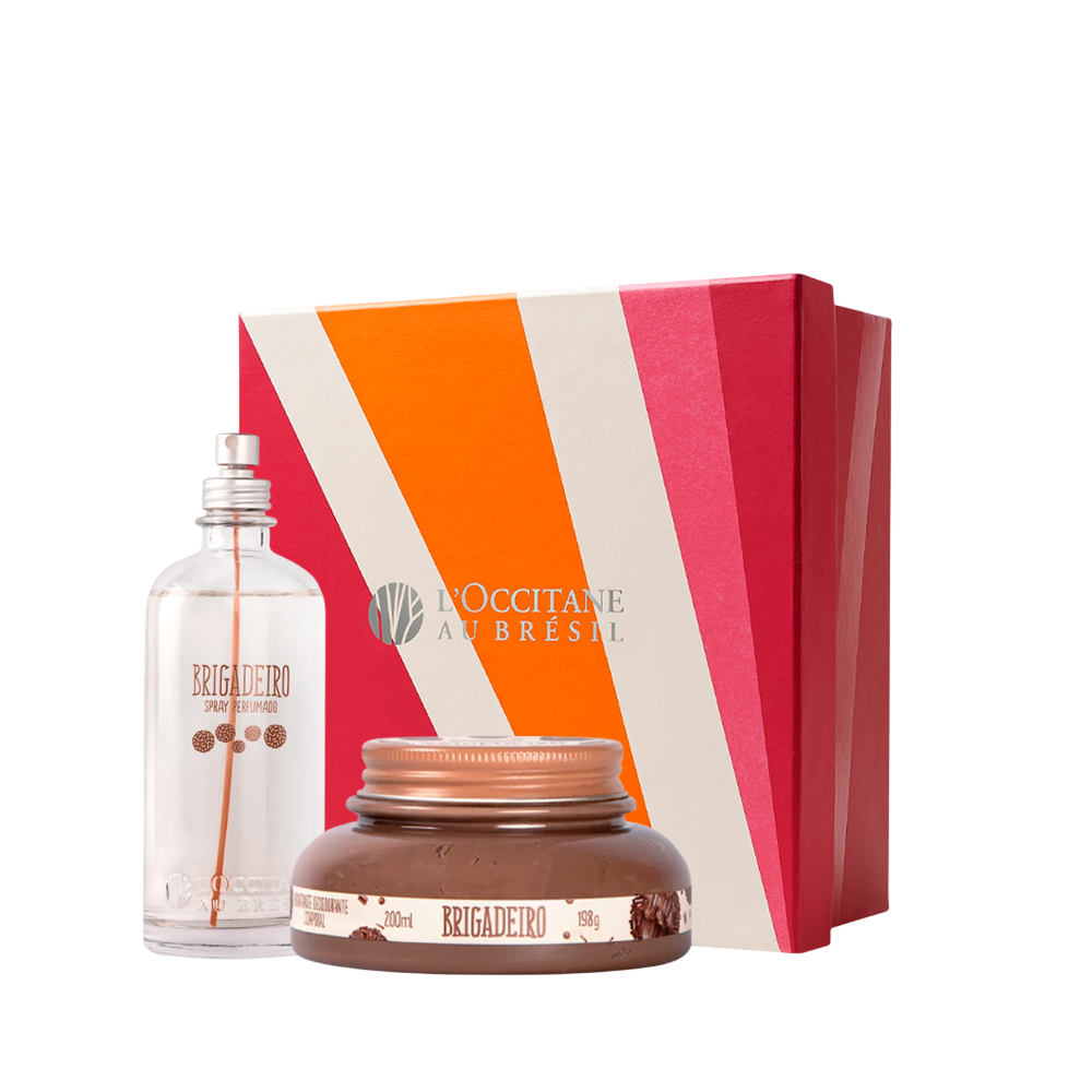 Presente Hidratação e Spray Perfumado Brigadeiro