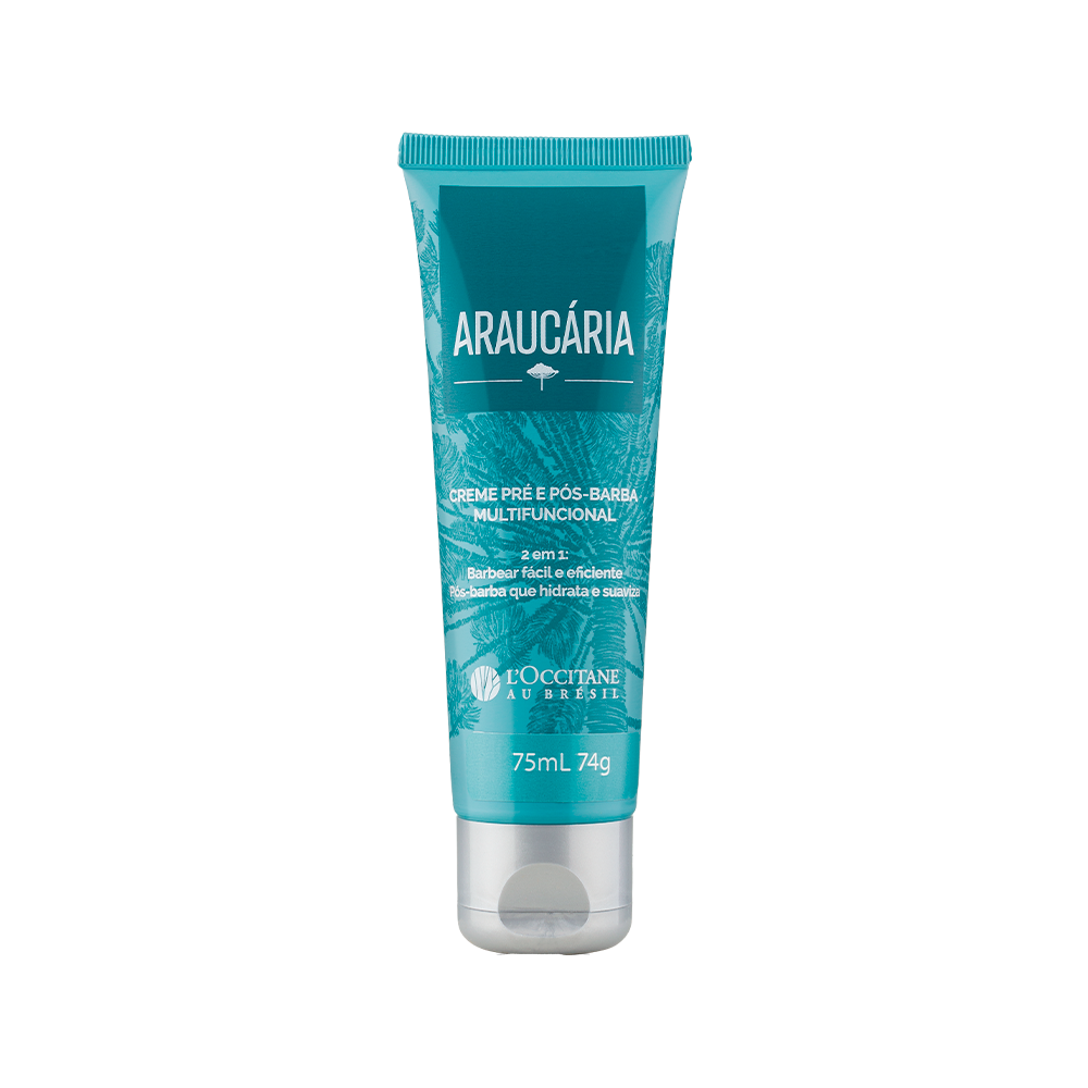 Creme Pré e Pós-Barba Multifuncional Araucária 100ml