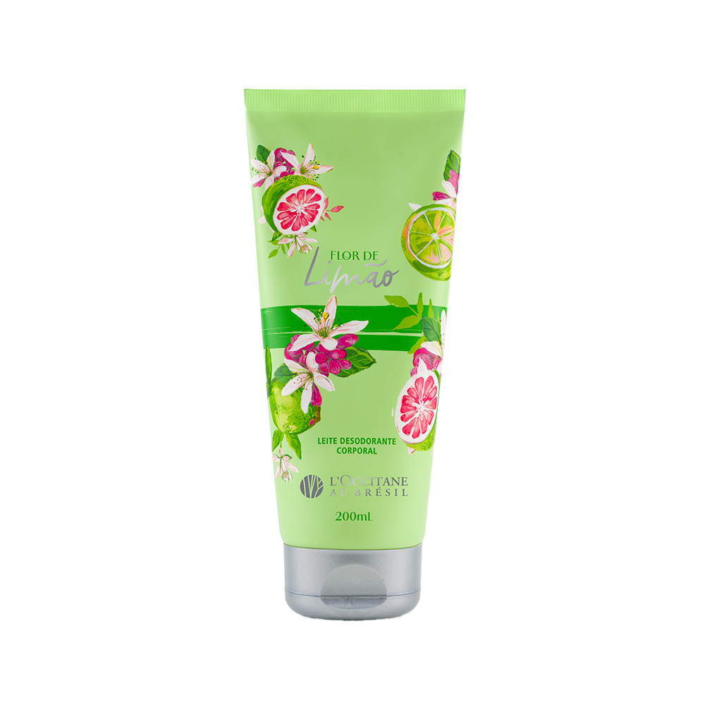 Leite Desodorante Corporal Flor de Limão 200mL