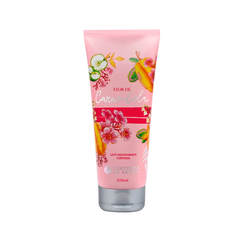 Leite Desodorante Corporal Flor de Carambola 200mL
