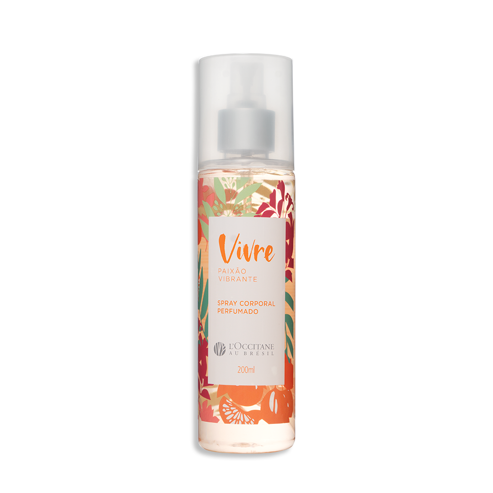 Spray Corporal Perfumado Paixão Vibrante 200ml