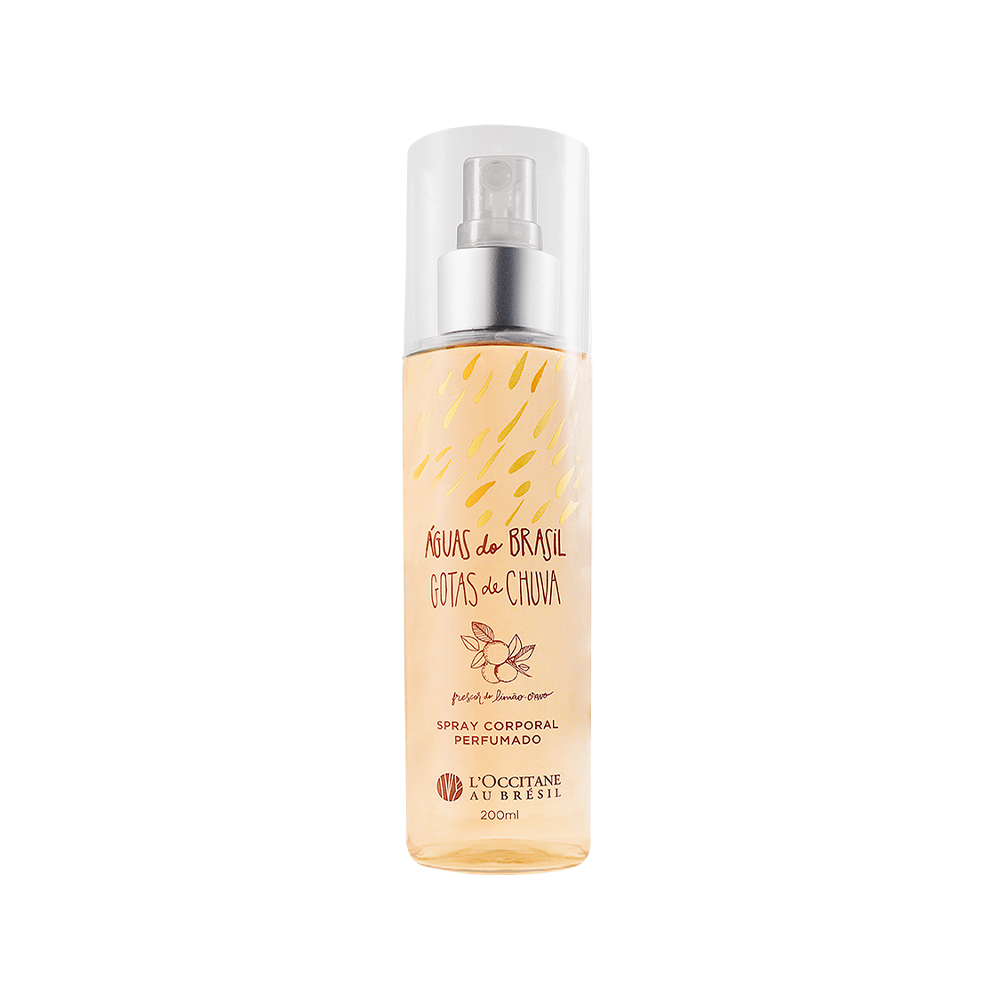 Spray Corporal Perfumado Gotas de Chuva 200ml