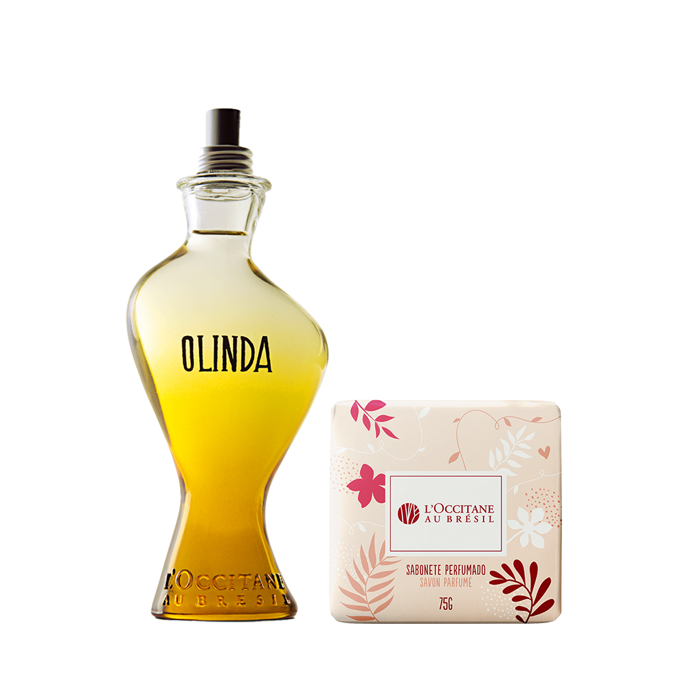 Duo Deo Colônia Olinda e Sabonete Perfumado