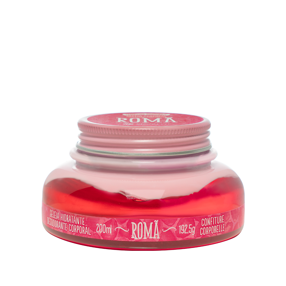 Geleia Hidratante Desodorante Corporal Romã 200ml