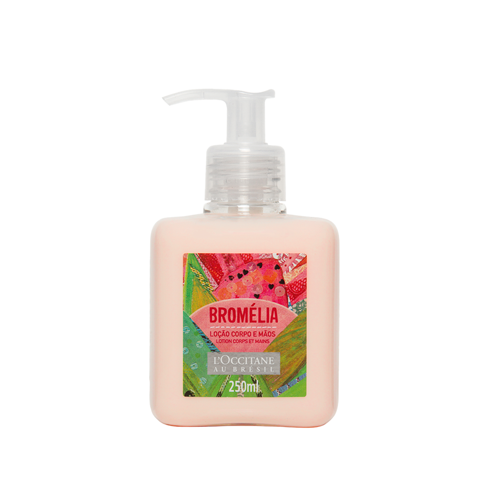 Vista 2 Loção Desodorante Corporal e Mãos Bromélia 250ml
