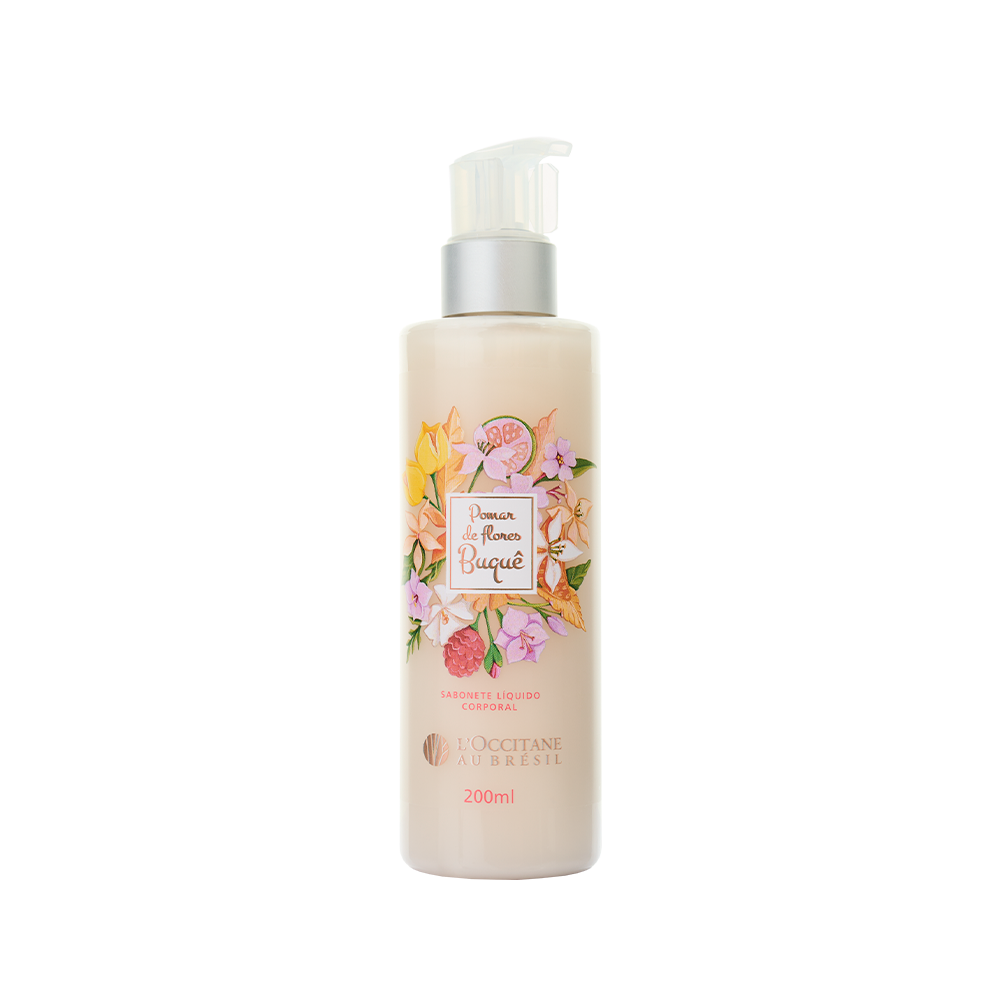 Sabonete Líquido Corporal Pomar de Flores Buquê 200mL