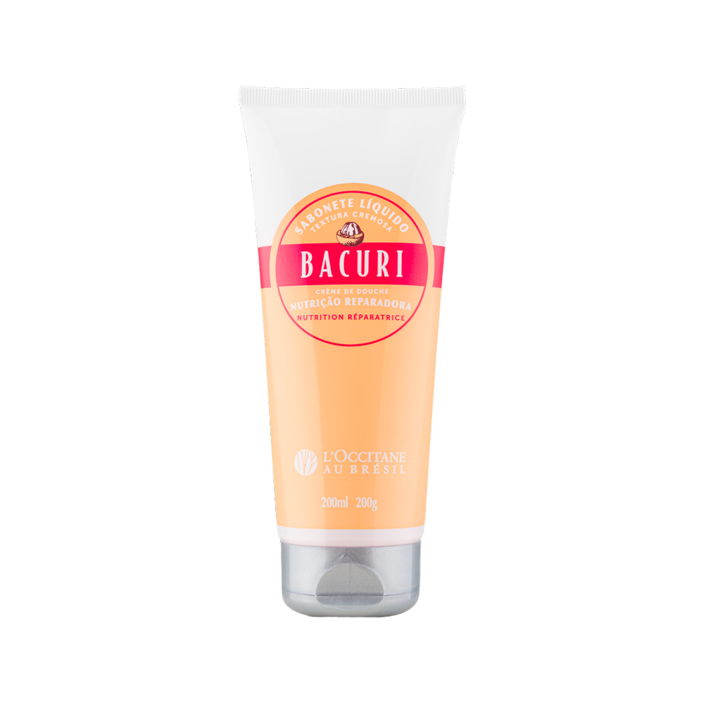 Vista 2 Sabonete Líquido Textura Cremosa Bacuri 200ml