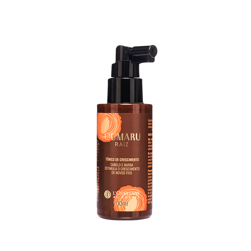 Tônico de Crescimento Cabelo e Barba Cumaru Raiz 100mL