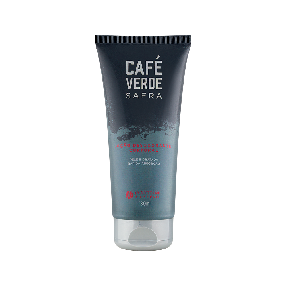 Loção Desodorante Corporal Café Verde Safra 180ml
