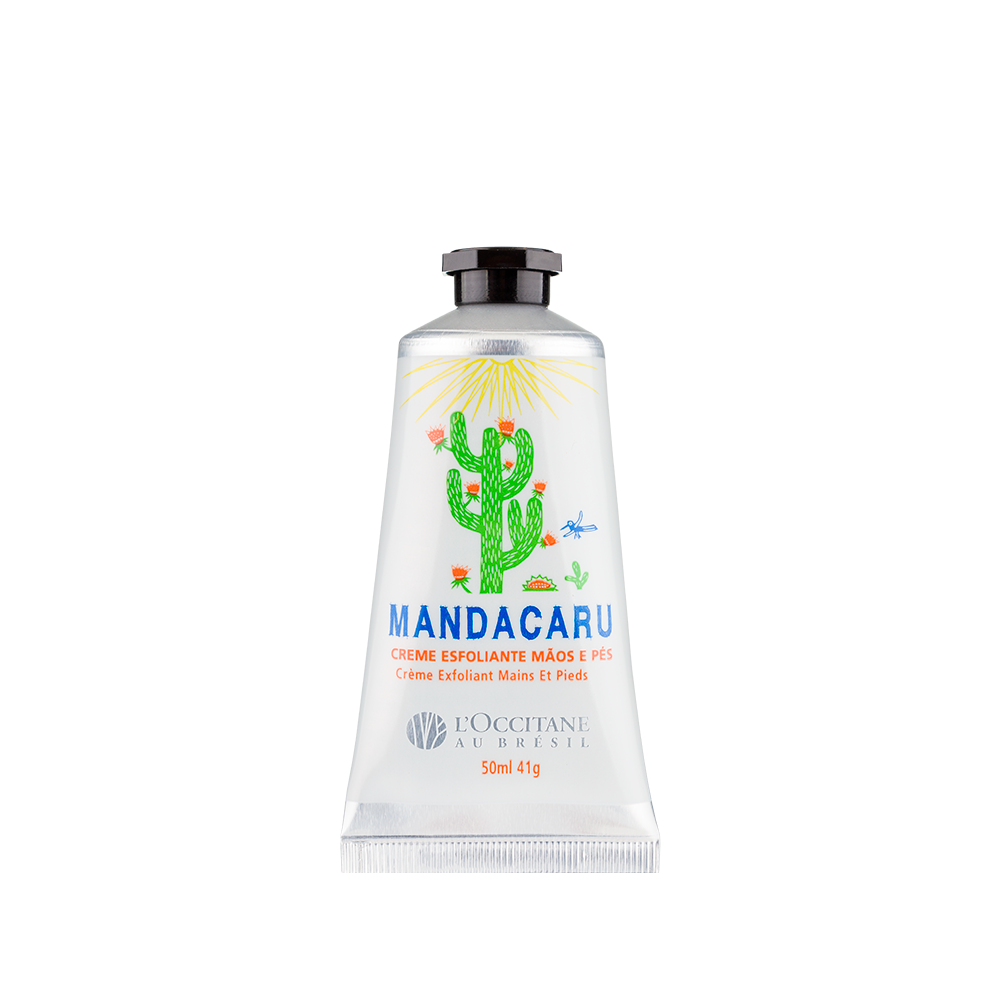 Creme Esfoliante Mãos e Pés Mandacaru 50ml