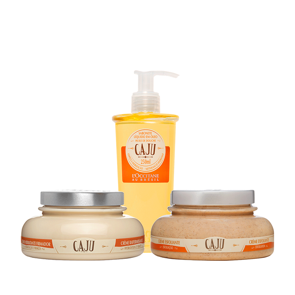 Trio Cuidados Corporais Caju