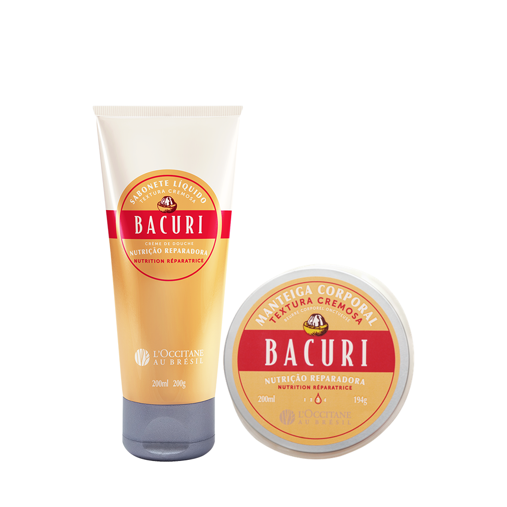 Combo Hidratante Corporal e Sabonete Bacuri Cremoso
