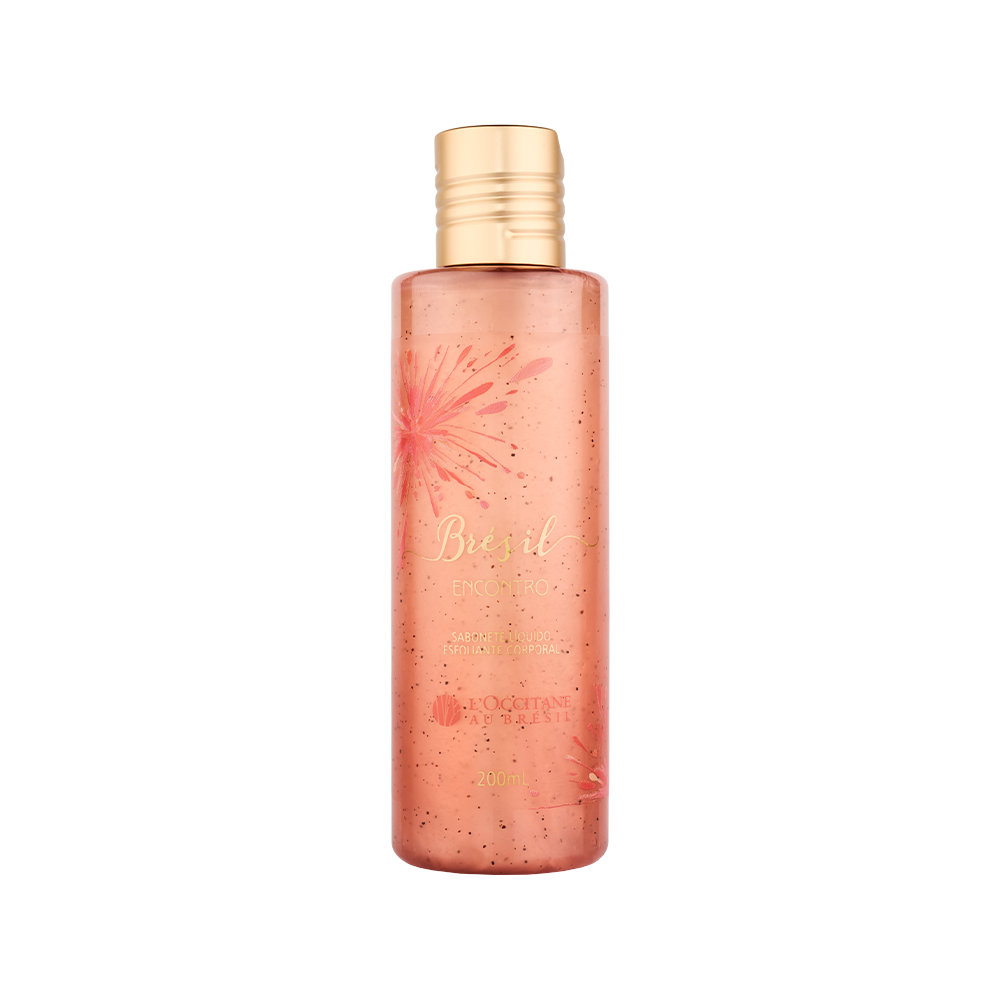 Sabonete Líquido Esfoliante Corporal Brésil Encontro 200mL