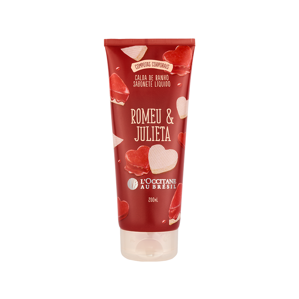 Calda de Banho Sabonete Líquido Romeu e Julieta 200mL