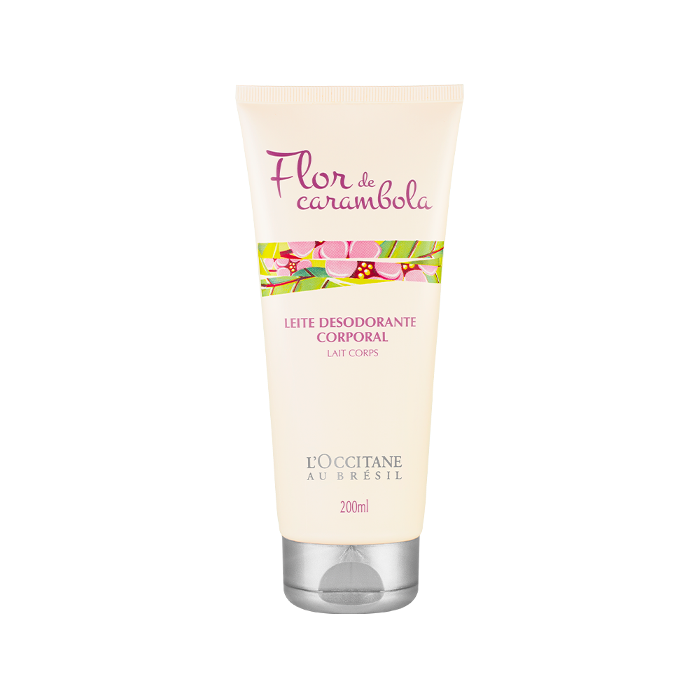 Leite Desodorante Corporal Flor de Carambola 200ml