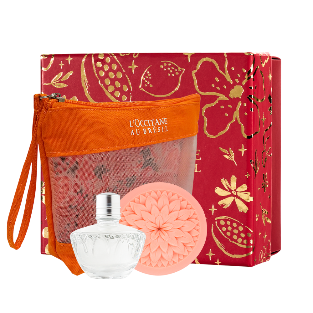 Presente Ninfa das Águas: Sabonete, Deo Colônia e Nécessaire