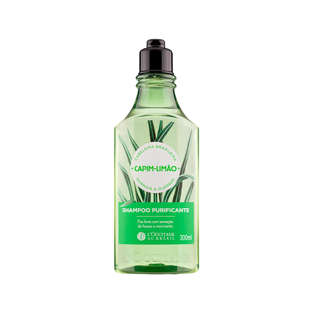Shampoo Purificante Cabeleira Brasileira Capim-Limão 300ml