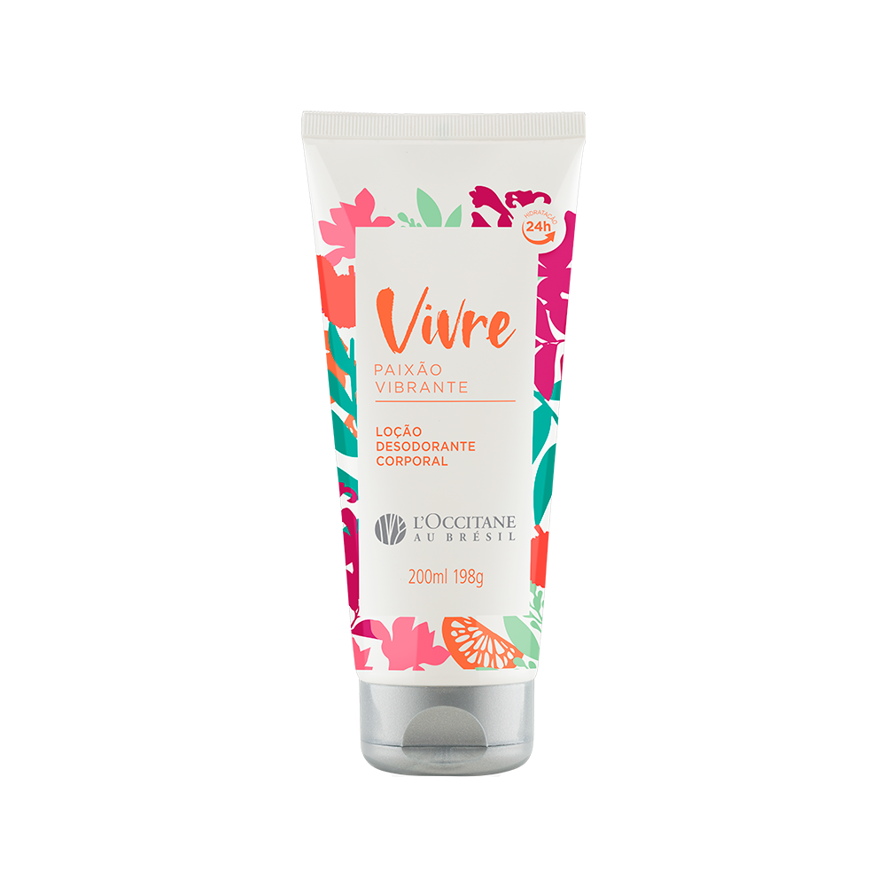 Vista 2 Loção Desodorante Corporal Paixão Vibrante 200ml L'Occitane au Bresil L'Occitane au Bresil