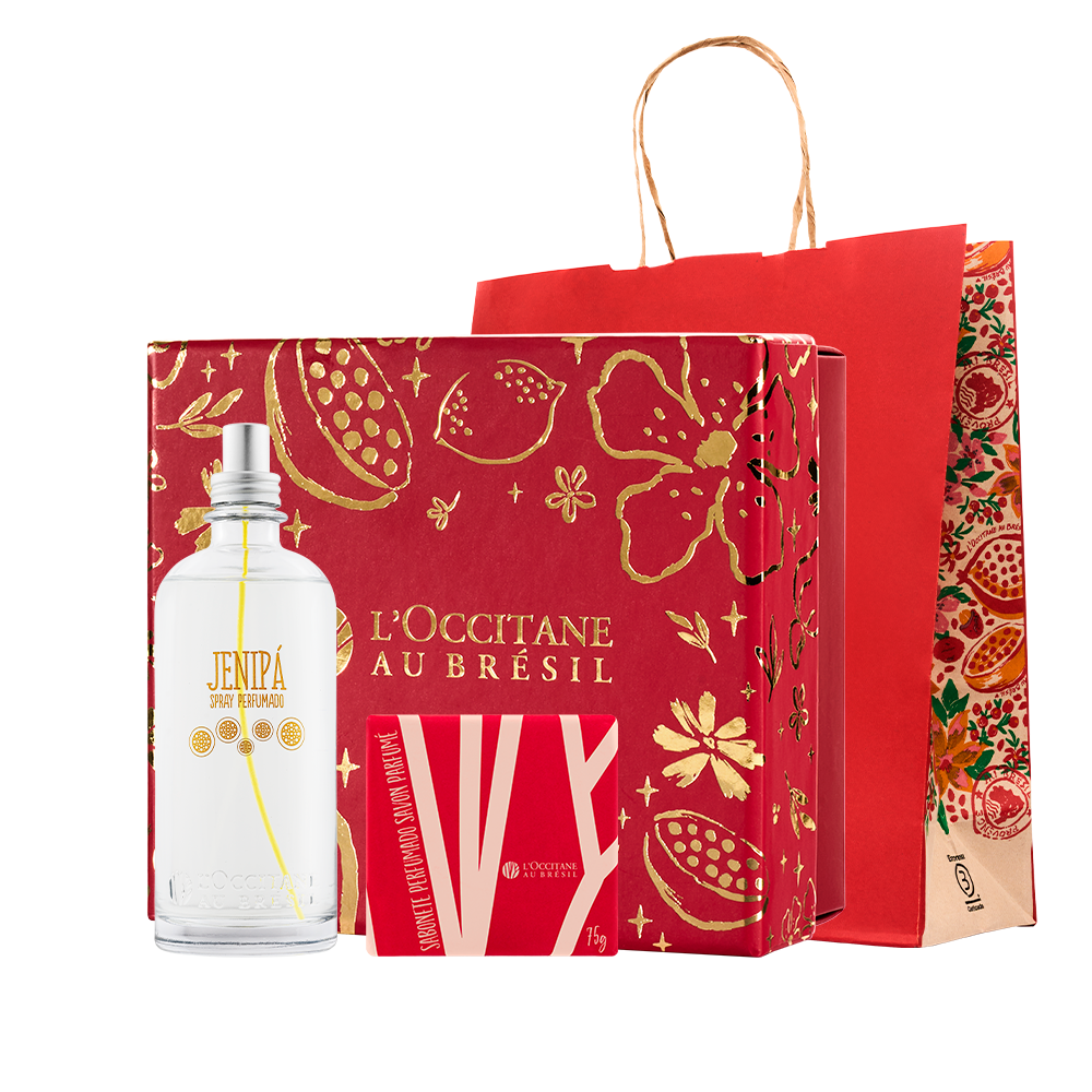 Presente Spray Perfumado Jenipá com Sabonete