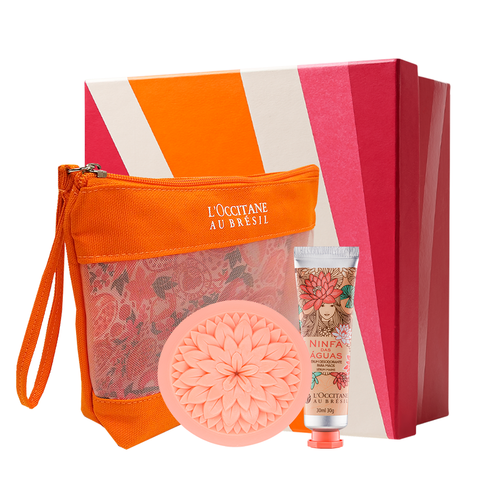 Presente para Mãos Ninfa das Águas com Necessaire